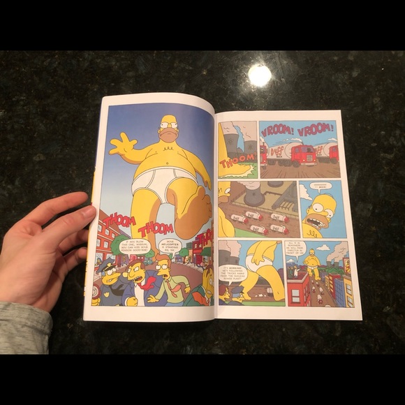 Rare Simpson’s comic (1993) - Picture 3 of 4